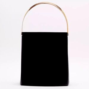 Cartier Trinity Leather Shoulder Bag Black